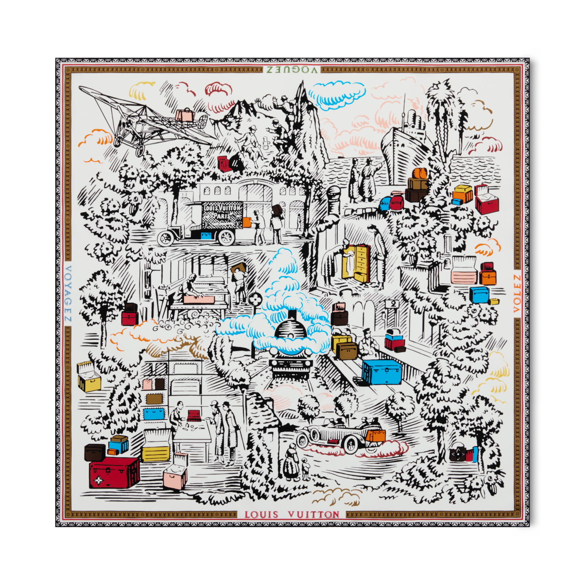 Gaston's Travel Square 90 S00 - Accessories | LOUIS VUITTON